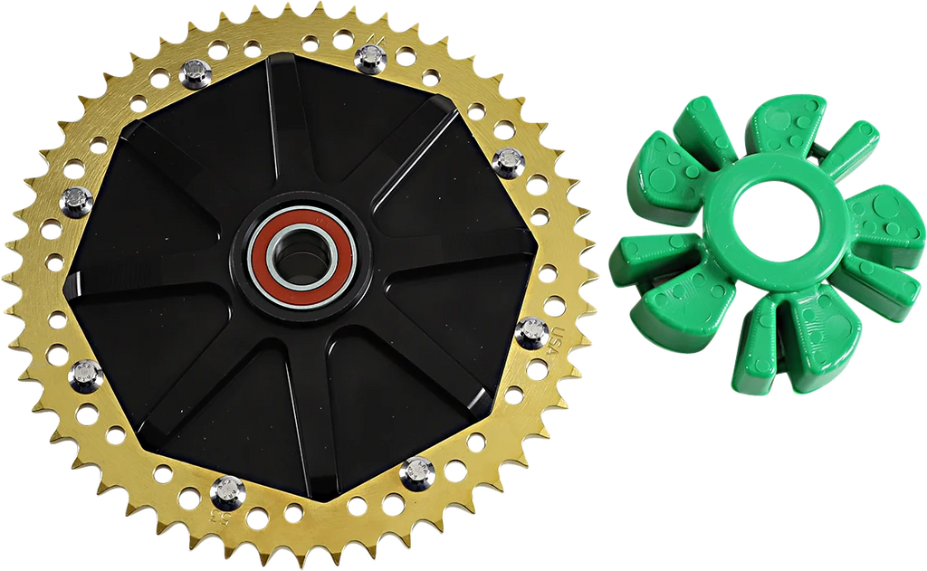 Alloy Art Cush Drive Sprocket - Black - 53 Tooth G2CC53-12 - Main Product View