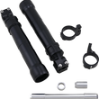 Load image into Gallery viewer, Alloy Art Fork Legs - 49 mm - Lower - Black - Anodized 49LLFX-2ABS - Main Product View