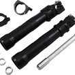 Load image into Gallery viewer, Alloy Art Fork Legs - 49 mm - Lower - Black Anodized 49LLFL-2ABS - Main Product View