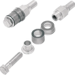 Load image into Gallery viewer, Alloy Art Handlebar Bushings - FXSTS GT-FXS - Side View