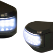Load image into Gallery viewer, Alloy Art LED Driving/Turn Signal Light - Black - Smoke Lens MRL-4B - Side View