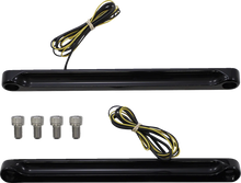 Load image into Gallery viewer, Alloy Art LED Front Signal Light - FLSTC - Black/Smoke FDH-2 - Main Product View