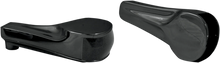 Load image into Gallery viewer, Alloy Art LED Front Turn Signals - Finned - Black RGFS2-2 - Main Product View