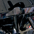 Load image into Gallery viewer, Alloy Art LED Front Turn Signals - Smooth - Black RGFS1-2 - Side View