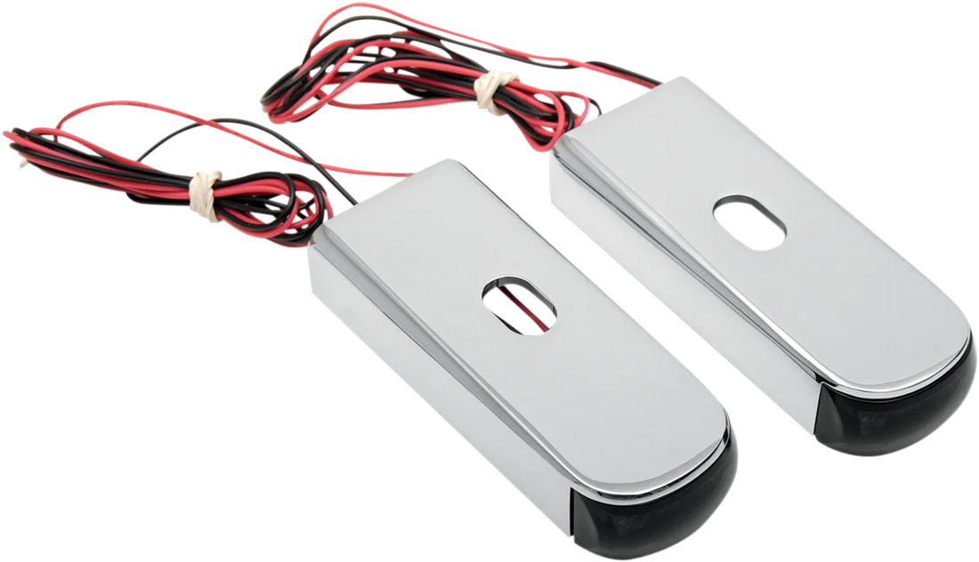 Alloy Art LED Strut Light - Red '06-'17 FXD DSL8-2 - Side View