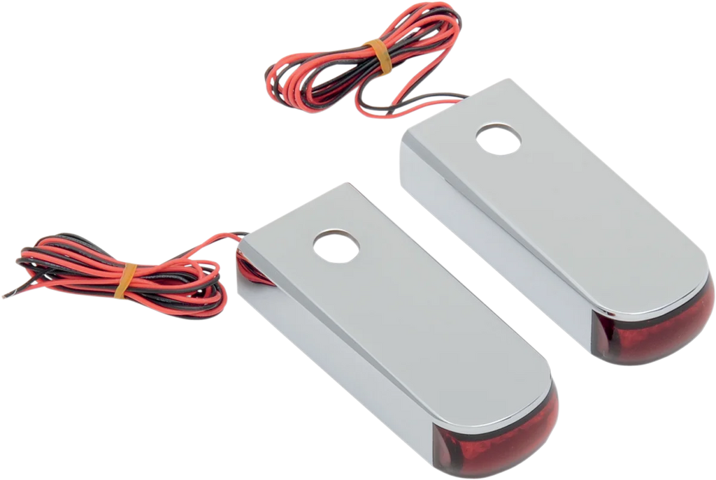 Alloy Art LED Strut Light - Red/Red Softail SSL-3 - Main Product View