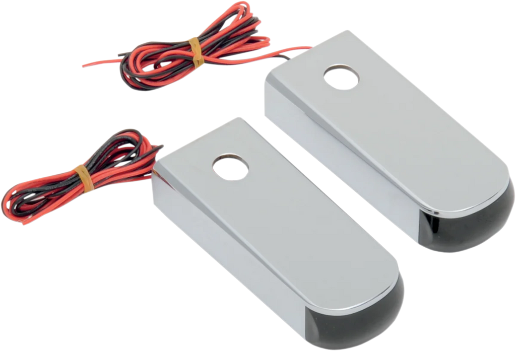 Alloy Art LED Strut Light - Red/Smoke Softail SSL-2 - Main Product View