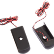 Load image into Gallery viewer, Alloy Art LED Strut Light - Smoke/Red Black 18ST SSL-SB-2B - Side View