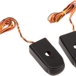Load image into Gallery viewer, Alloy Art LED Strut Light - Smoke/Red Black FXLR SSL-LG-2B - Main Product View