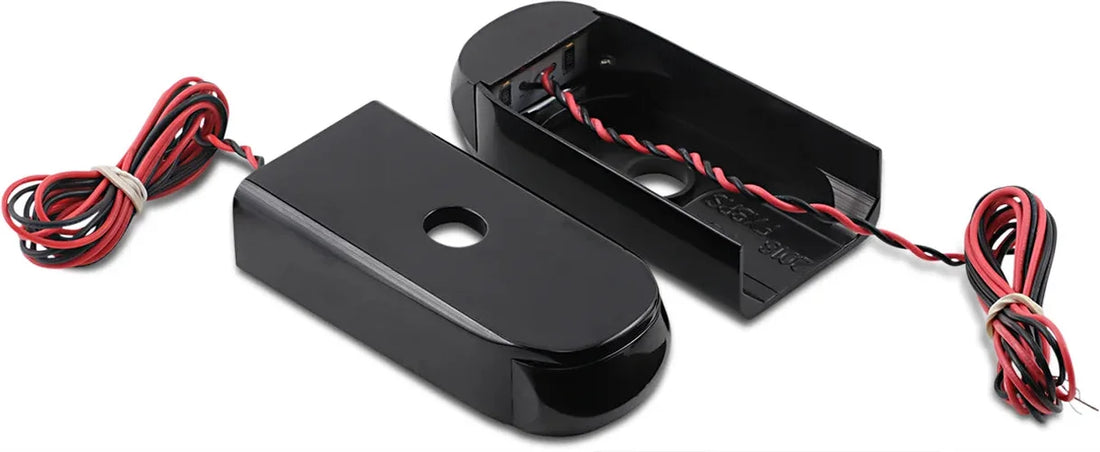 Alloy Art LED Strut Light - Smoke/Red Black FXBR SSL-BR-2B - Side View