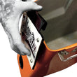 Load image into Gallery viewer, Alloy Art License Plate Mount - Black LD-1 - Installation View