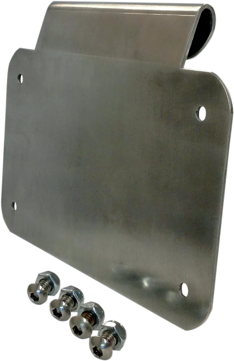 Alloy Art License Plate Mount - Black LD-1 - Additional View 5