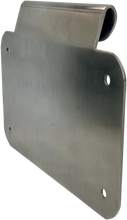 Load image into Gallery viewer, Alloy Art License Plate Mount - Burnished Aluminum LD-2 - Side View