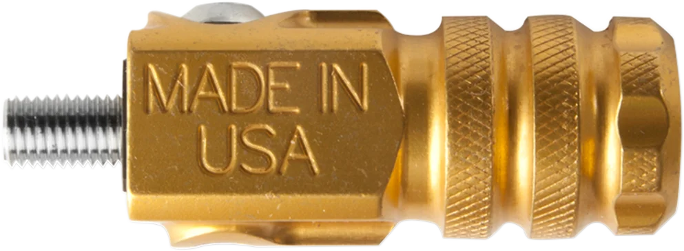 Alloy Art MX Shifter Peg - Semi-Polished MX-SP-1 - Side View