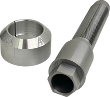 Load image into Gallery viewer, Alloy Art Steering Stem - Upper - Black AARS-2 - Side View