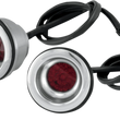 Load image into Gallery viewer, Alloy Art Taillight - Black STL-2 - Side View
