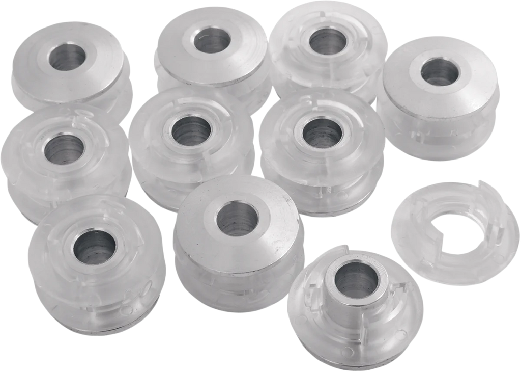 Alloy Art Tank Mounting Bushings and Inserts - Poly/Aluminum - 10-Pack GT-T3