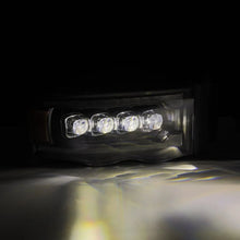 Load image into Gallery viewer, AlphaRex 02-05 Dodge Ram 1500 NOVA LED Proj Headlights Plank Style Blk w/Activ Light/Seq Signal - Installation View