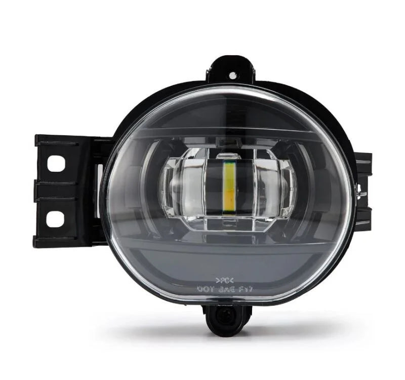 AlphaRex 02-08 Dodge Ram 1500/03-09 Ram 2500/3500 DoubleTap Dual Color LED Proj Fog Lights - Wt/Ambr - Additional View 7