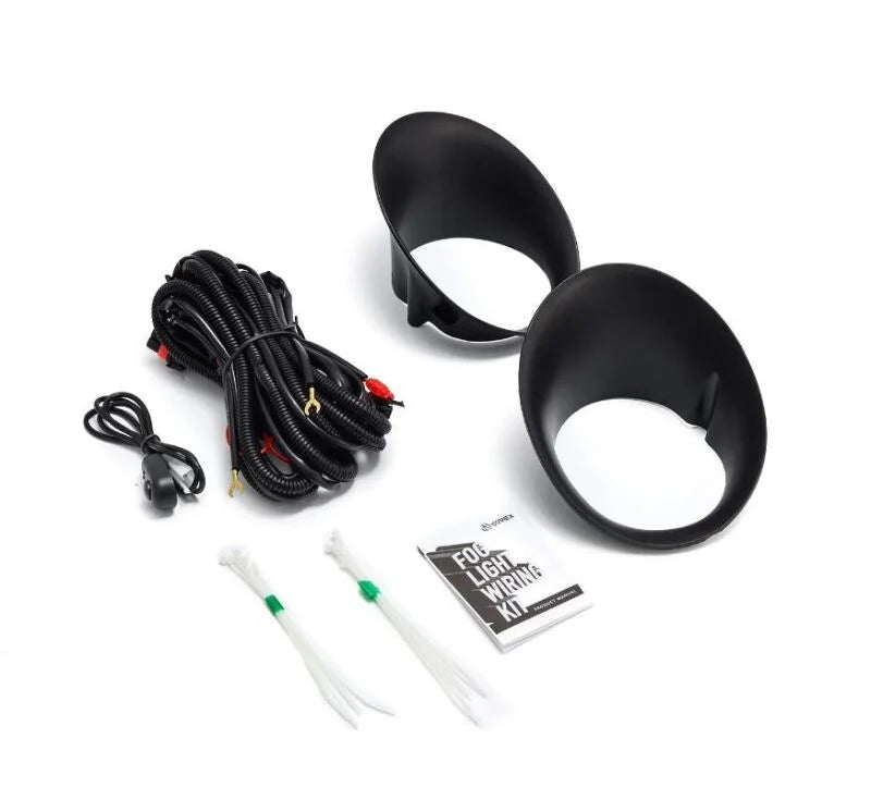 AlphaRex 02-09 Dodge RAM Bezel & Wiring Kit (Does Not Include Fog Lights) - Main Product View