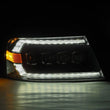 Load image into Gallery viewer, AlphaRex 04-08 Ford F-150 (No 2004 Heritage) NOVA-Series LED Proj HL Alpha-Blk w/Actv Lgt / Seq. Sig - Additional View 5