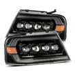 Load image into Gallery viewer, AlphaRex 04-08 Ford F-150 (No 2004 Heritage) NOVA-Series LED Proj HL Chrome w/Actv Light / Seq. Sig - Main Product View