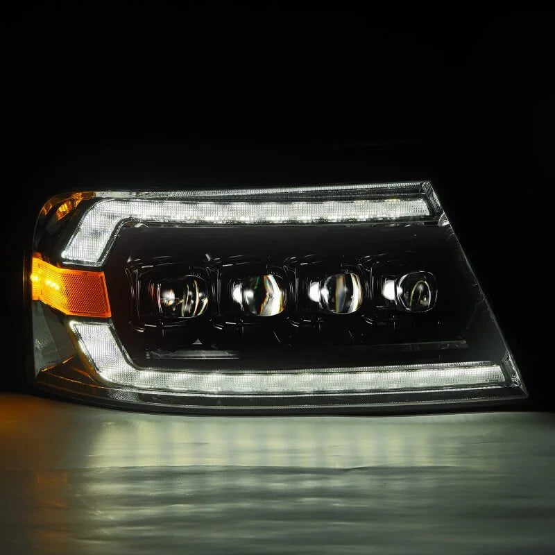 AlphaRex 04-08 Ford F-150 (No 2004 Heritage) NOVA-Series LED Proj HL Chrome w/Actv Light / Seq. Sig - Additional View 6