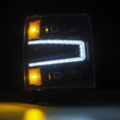 Load image into Gallery viewer, AlphaRex 04-15 Chevy 1500 NOVA-Series LED Proj Headlights Alpha BL w/Activ Light/Seq Signal &amp; SB DRL - Installation View