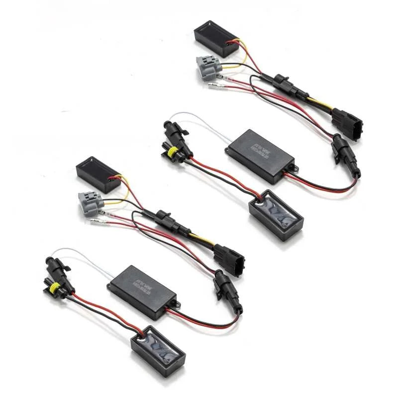AlphaRex 05-11 Toyota Tacoma (w/o Stock DRL) AlphaRex Wiring Adapter Projector Headlight Converter - Main Product View