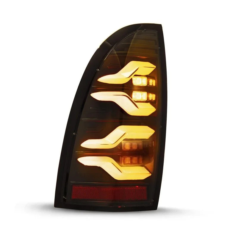AlphaRex 05-15 Toyota Tacoma LUXX LED Taillights Blk w/Activ Light/Seq Signal - Additional View 6
