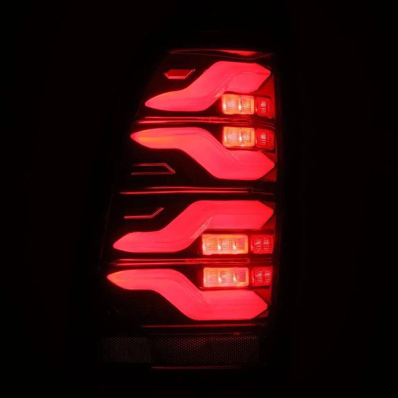 AlphaRex 05-15 Toyota Tacoma LUXX LED Taillights Blk/Red w/Activ Light/Seq Signal - Additional View 5
