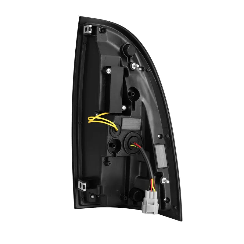 AlphaRex 05-15 Toyota Tacoma NOVA Prismatic LED Tail Lights - Alpha-Black - Side View