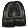 Load image into Gallery viewer, AlphaRex 05-15 Toyota Tacoma PRO-Series LED Tail Lights Jet Black - Main Product View
