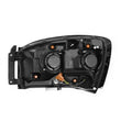 Load image into Gallery viewer, AlphaRex 06-08 Dodge Ram 1500HD NOVA LED ProjHeadlights Plank Style Blk w/Seq Signal/DRL/Amber LED - Installation View