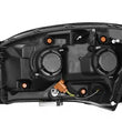 Load image into Gallery viewer, AlphaRex 06-08 Dodge Ram 1500HD PRO-Series Proj Headlights Plank Style Alpha Black w/Seq Signal/DRL - Back View