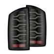 Load image into Gallery viewer, AlphaRex 07-08 Dodge Ram1500/07-09 Dodge Ram 2500+3500 Luxx-Series LED Tail Lights(Pair) Alpha Black - Main Product View