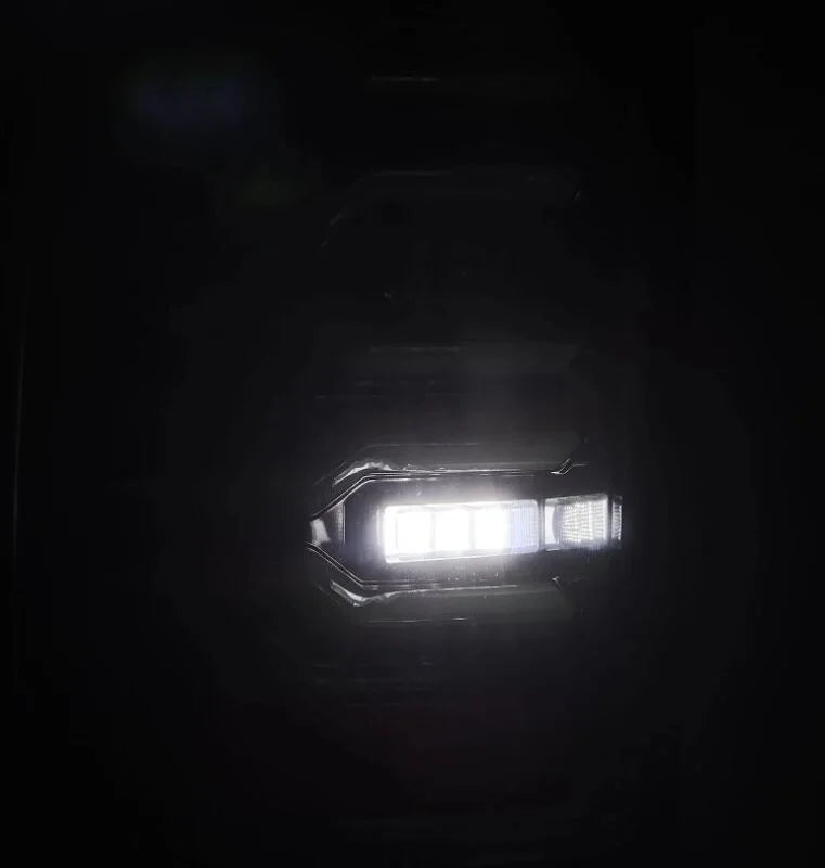 AlphaRex 07-13 Chevrolet Silverado 1500 (Ex. Hybrid Models) LUXX-Series LED Tail Lights Alpha-Black - Additional View 6