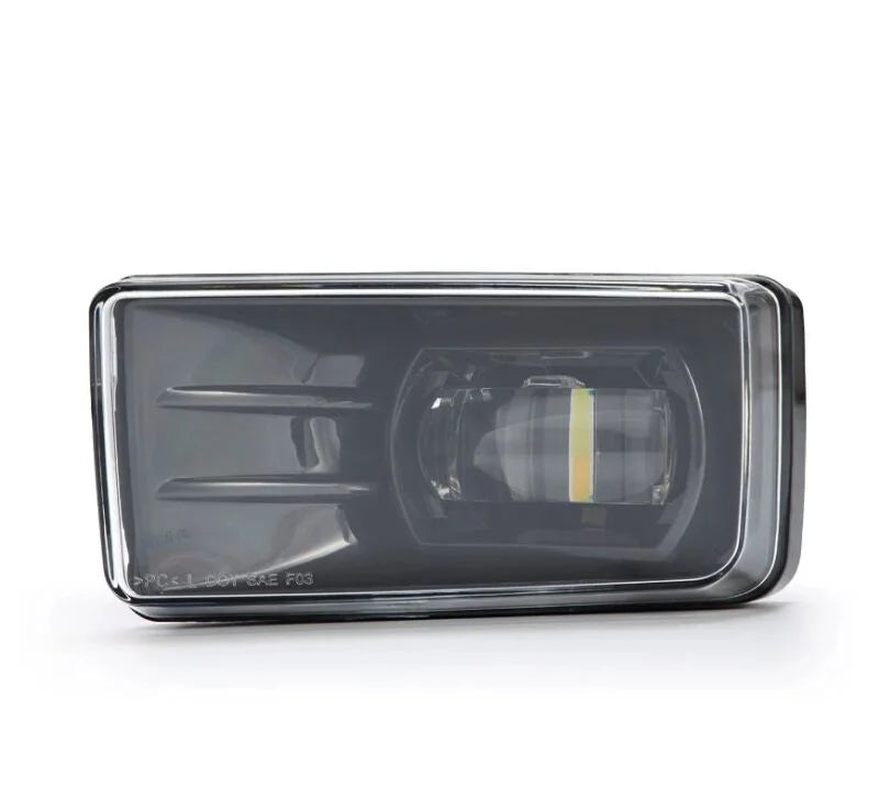 AlphaRex 07-13 Chevrolet Silverado/04-17 Tahoe DoubleTap Dual Color LED Proj Fog Lights - Wt/Ambr - Additional View 5