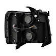 Load image into Gallery viewer, AlphaRex 07-13 Chevy 1500HD PRO-Series Proj Headlight Plank Style Gloss Blk w/Activ Light/Seq Signal - Side View