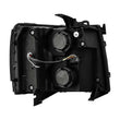 Load image into Gallery viewer, AlphaRex 07-13 Chevy 1500HD PRO-Series Proj Headlights Plank Style Chrome w/Activ Light/Seq Signal - Installation View
