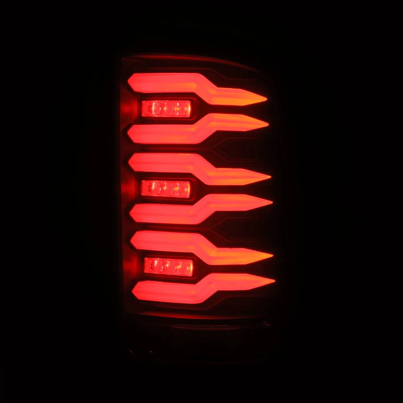 AlphaRex 07-13 GMC Sierra 1500/07-14 2500/3500HD (No Classic/Dually) Luxx-Series LED Tail Lights Blk - Additional View 5