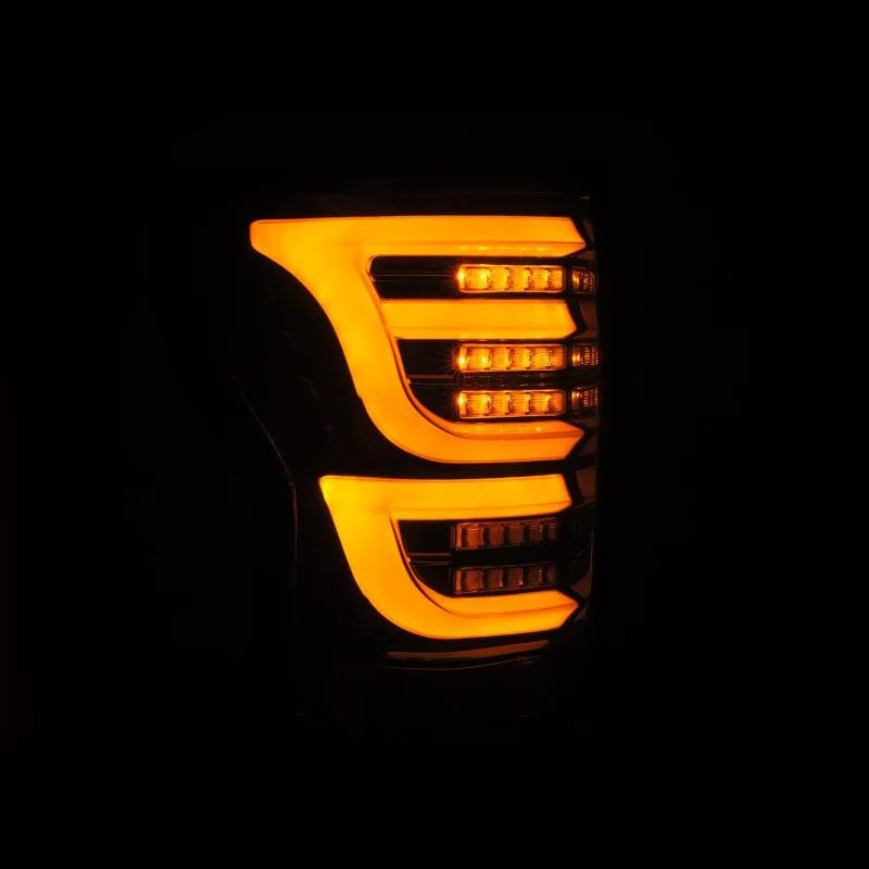 AlphaRex 07-13 Toyota Tundra LUXX-Series LED Tail Lights Alpha-Black - Additional View 7