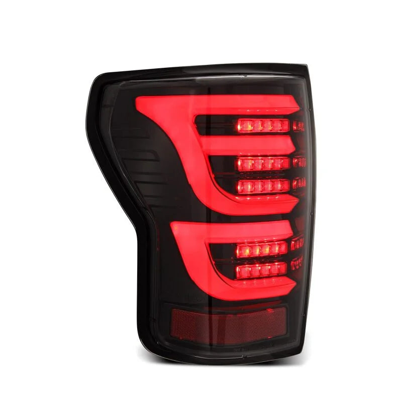 AlphaRex 07-13 Toyota Tundra LUXX-Series LED Tail Lights Alpha-Black - Additional View 8