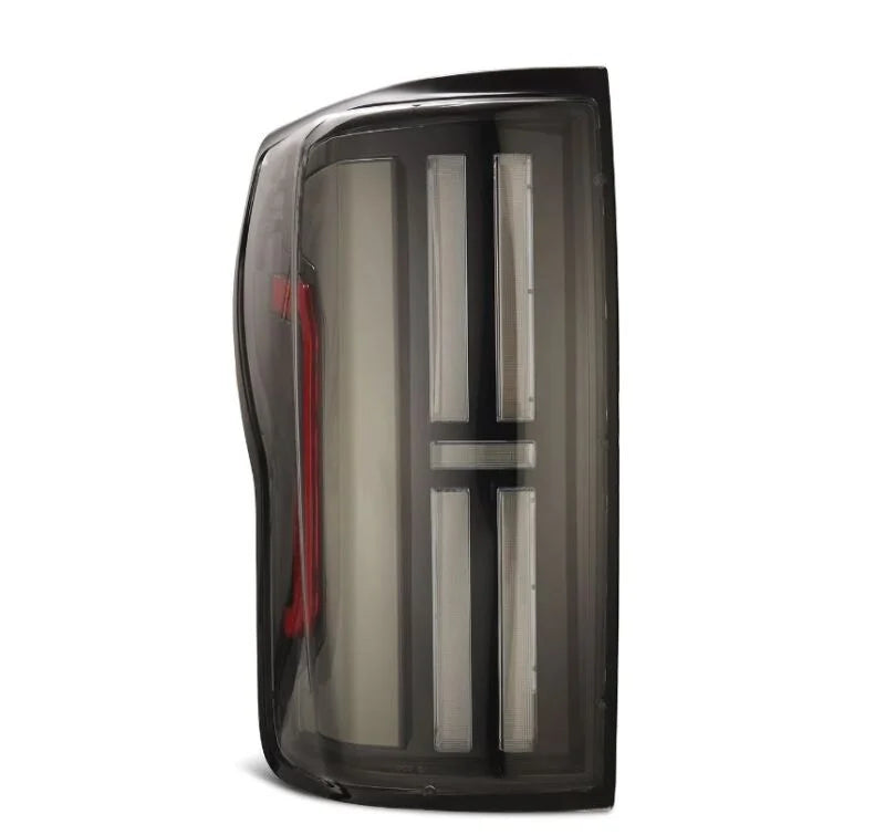 AlphaRex 07-13 Toyota Tundra Nova-Series LED Tail Lights - Alpha-Black - Side View