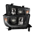 Load image into Gallery viewer, AlphaRex 07-13 Toyota Tundra/08-17 Toyota Sequoia G2 PRO-Series Projector Headlights Alpha-Black - Main Product View