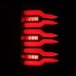 Load image into Gallery viewer, AlphaRex 07-14 Chevrolet Silverado 1500/2500HD/3500HD Luxx-Series LED Tail Lights Black/Red - Installation View