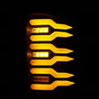 Load image into Gallery viewer, AlphaRex 07-14 Chevrolet Silverado 1500/2500HD/3500HD Luxx-Series LED Tail Lights Blk w/Smoked Lens - Side View