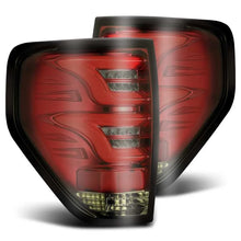 Load image into Gallery viewer, AlphaRex 09-14 Ford F-150 (Excl Flareside Truck Bed Models) PRO-Series LED Tail Lights Red Smoke - Main Product View