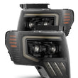 Load image into Gallery viewer, AlphaRex 09-14 Ford F-150 PRO-Series Projector Headlights Black w/Activation Light Seq Signal SB DRL - Main Product View