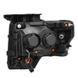 Load image into Gallery viewer, AlphaRex 09-14 Ford F-150 PRO-Series Projector Headlights Plank Style Black w/Activ Light/Seq Signal - Installation View